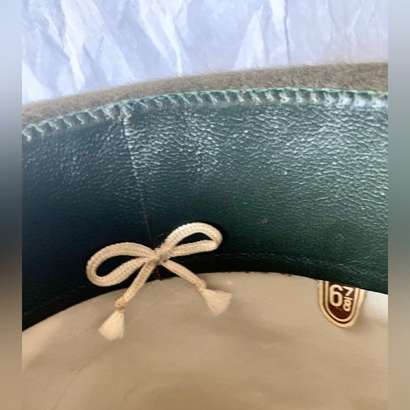 Vintage Vanzina Pavia Fedora( Qualita Extra ) size 6 7/8 - Picture 11 of 15